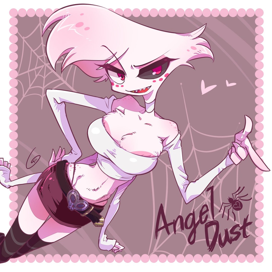 Hotel Khazbin Angel Dust anime