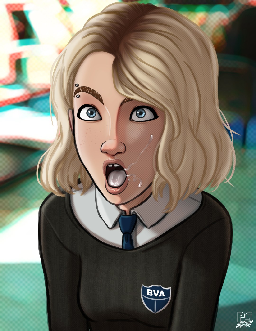 Gwen Spider y Miles Morales Hentai