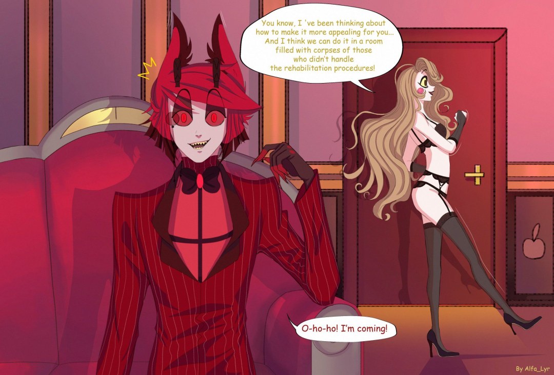 Hotel Khazbin Charlie y Alastor Comics