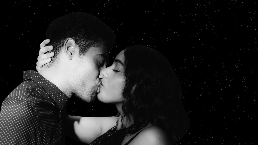 Un beso apasionado