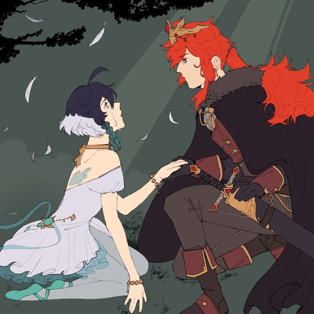 Venta y Barbara Genshin Impact