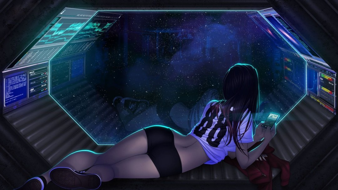 Chica del espacio