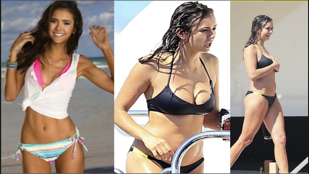 Nina Dobrev antes y después de perder peso