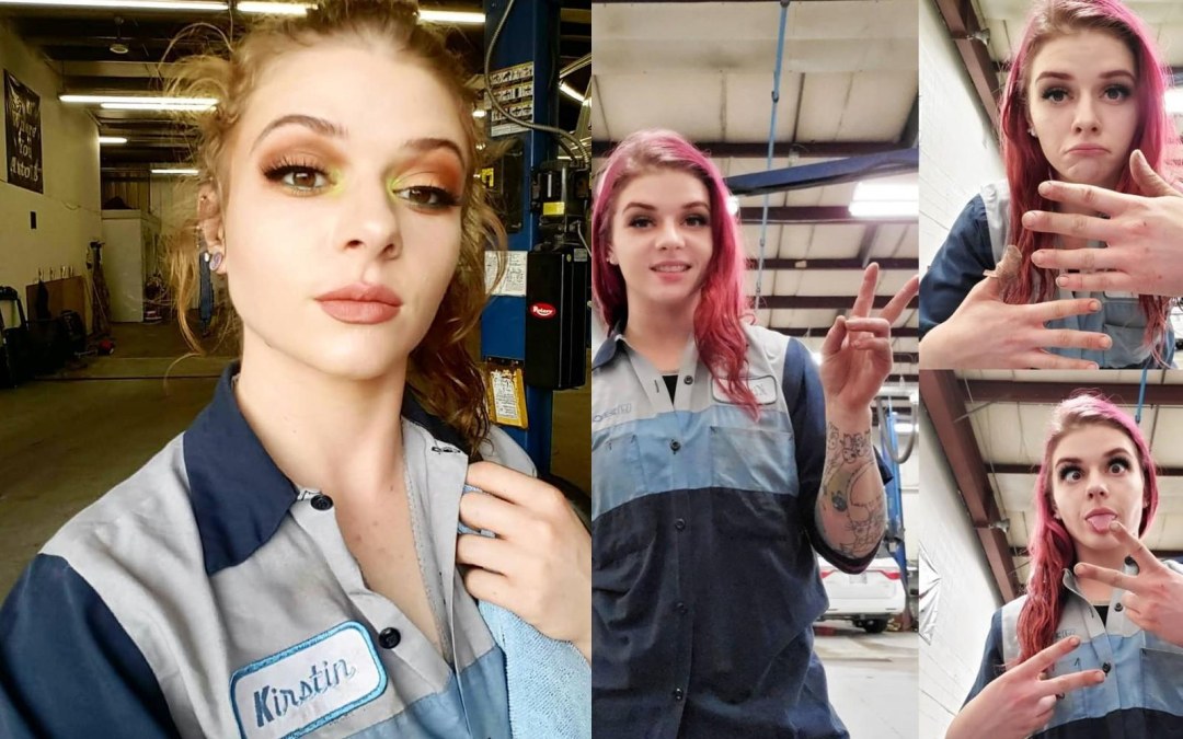 Kirsten es un mecánico