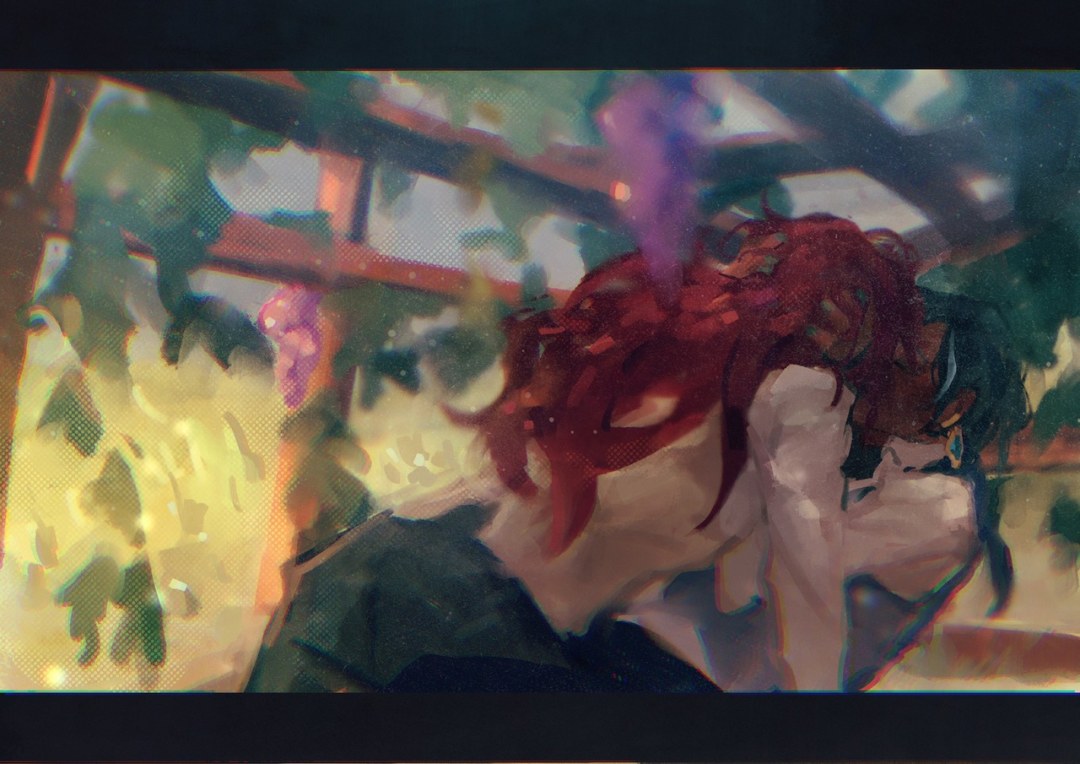 Ayato y Kayya Genshin