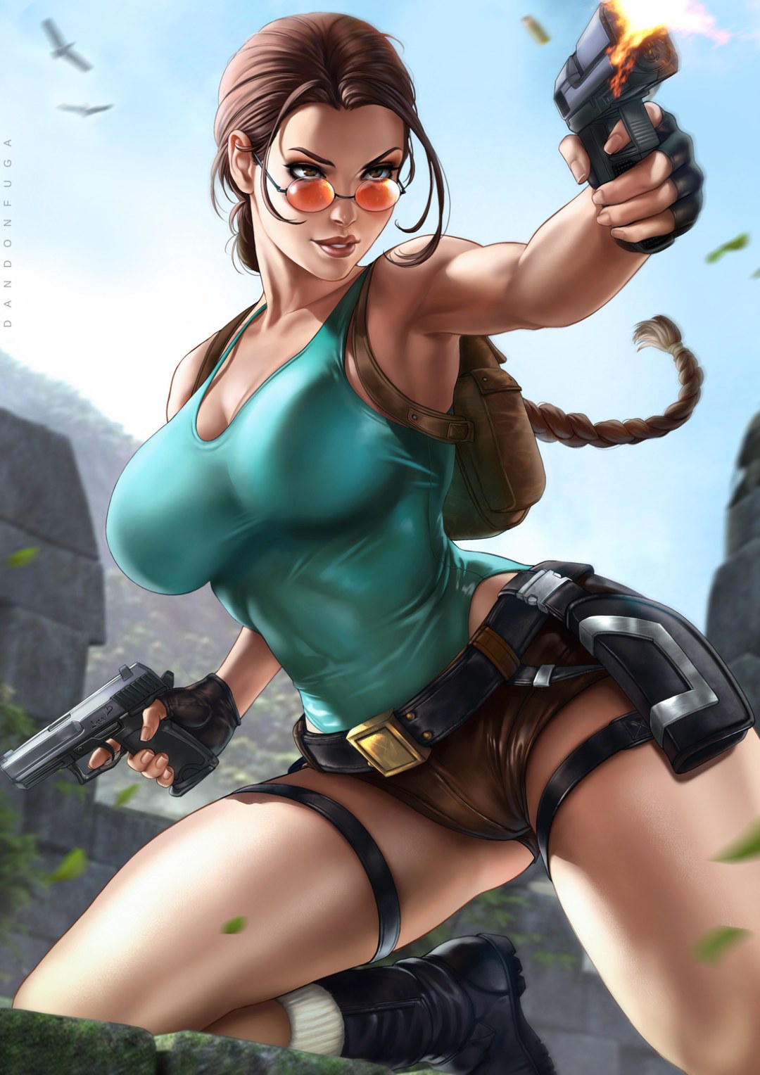 Dentonfuga lara croft