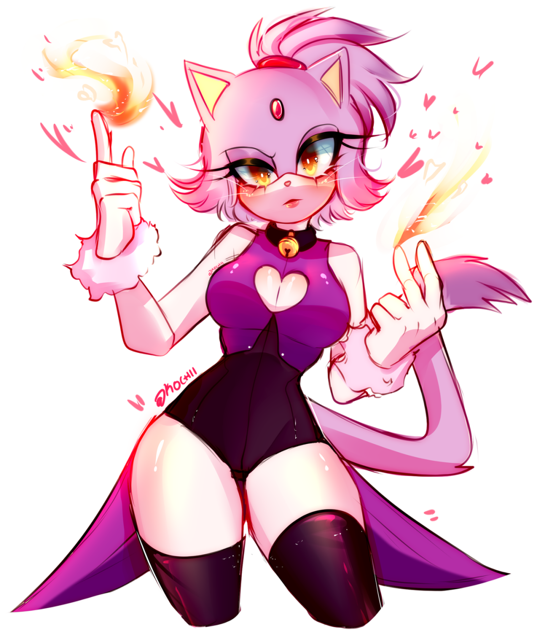 Blaise Cat está caliente
