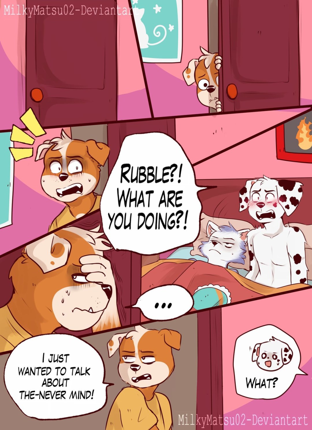 Cómic de patrulla de cachorros
