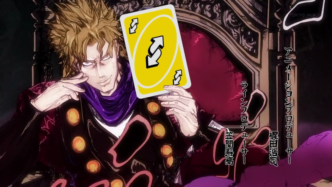 Tarjeta Uno JoJo