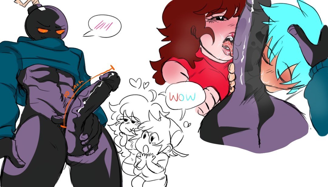 Hentai Görlfrend del FNF Pisyun xxx