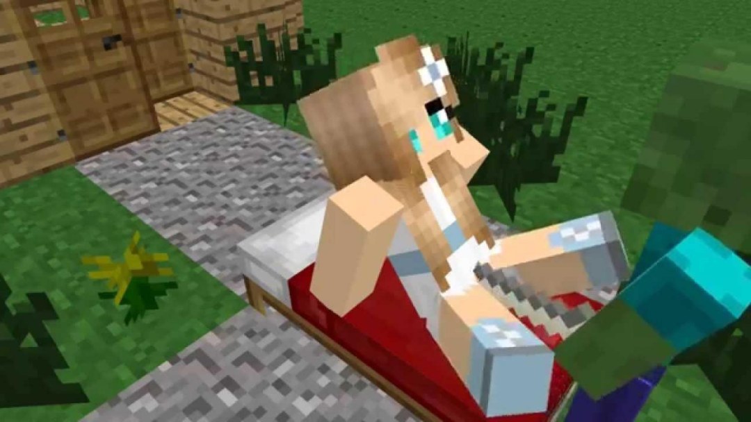 Desnudo en Minecraft