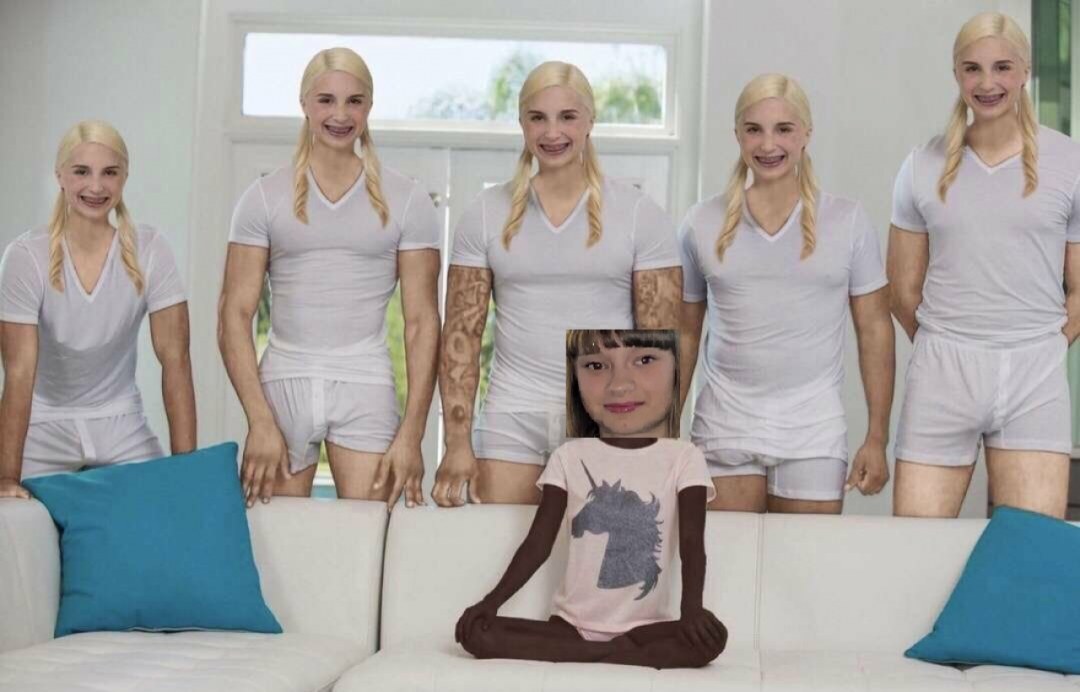 Piper Perry y 5 negros