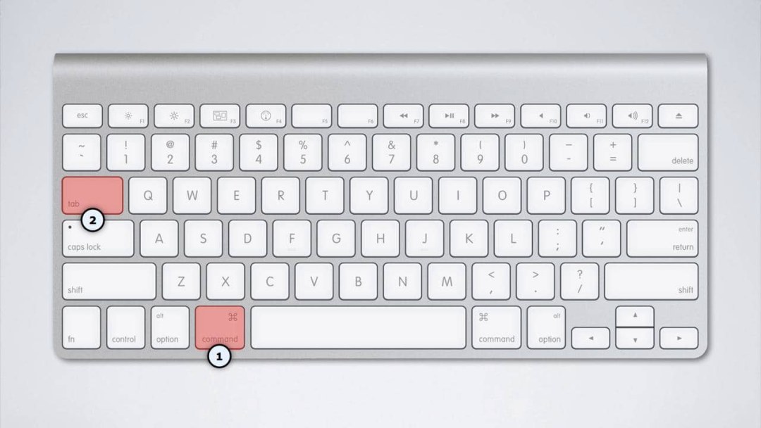Tecla de teclado de maca