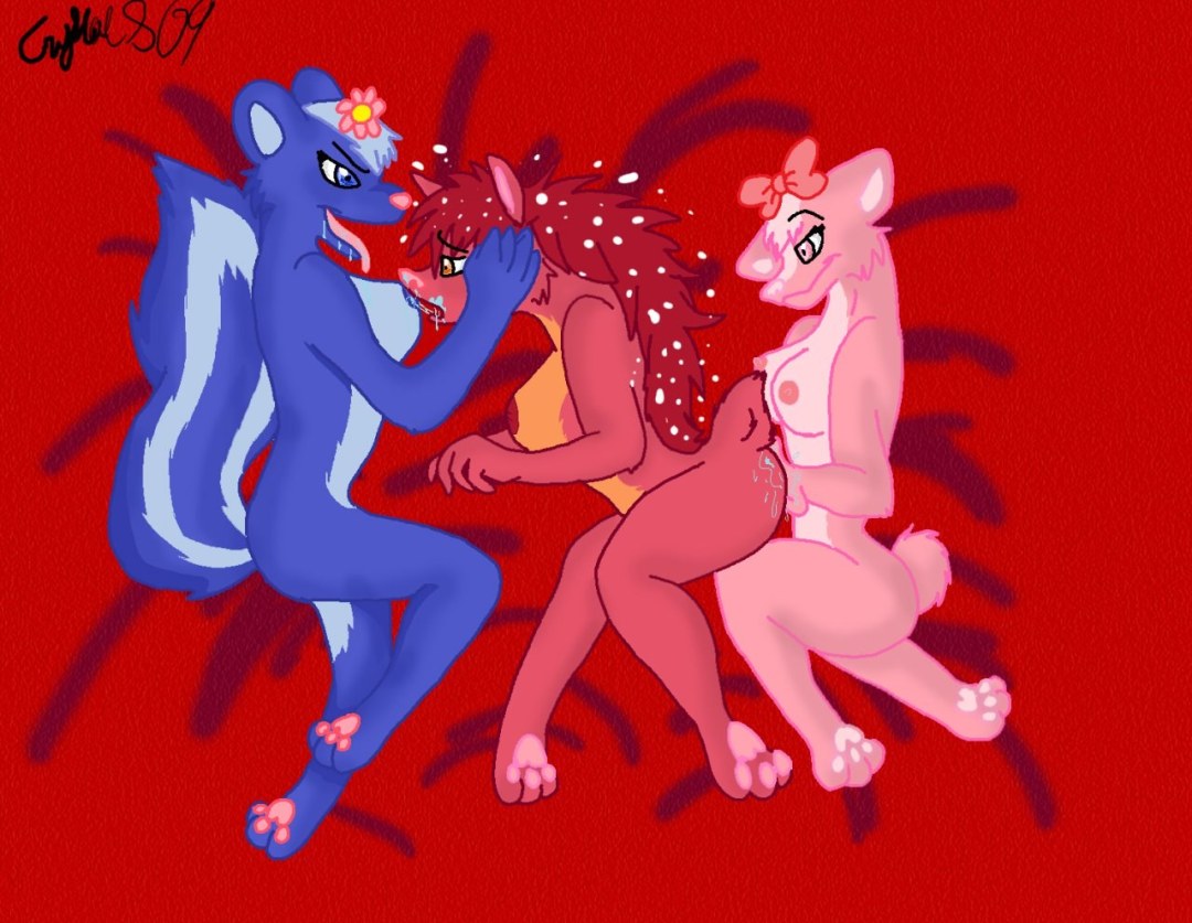 Feliz tres frends petunia hentai