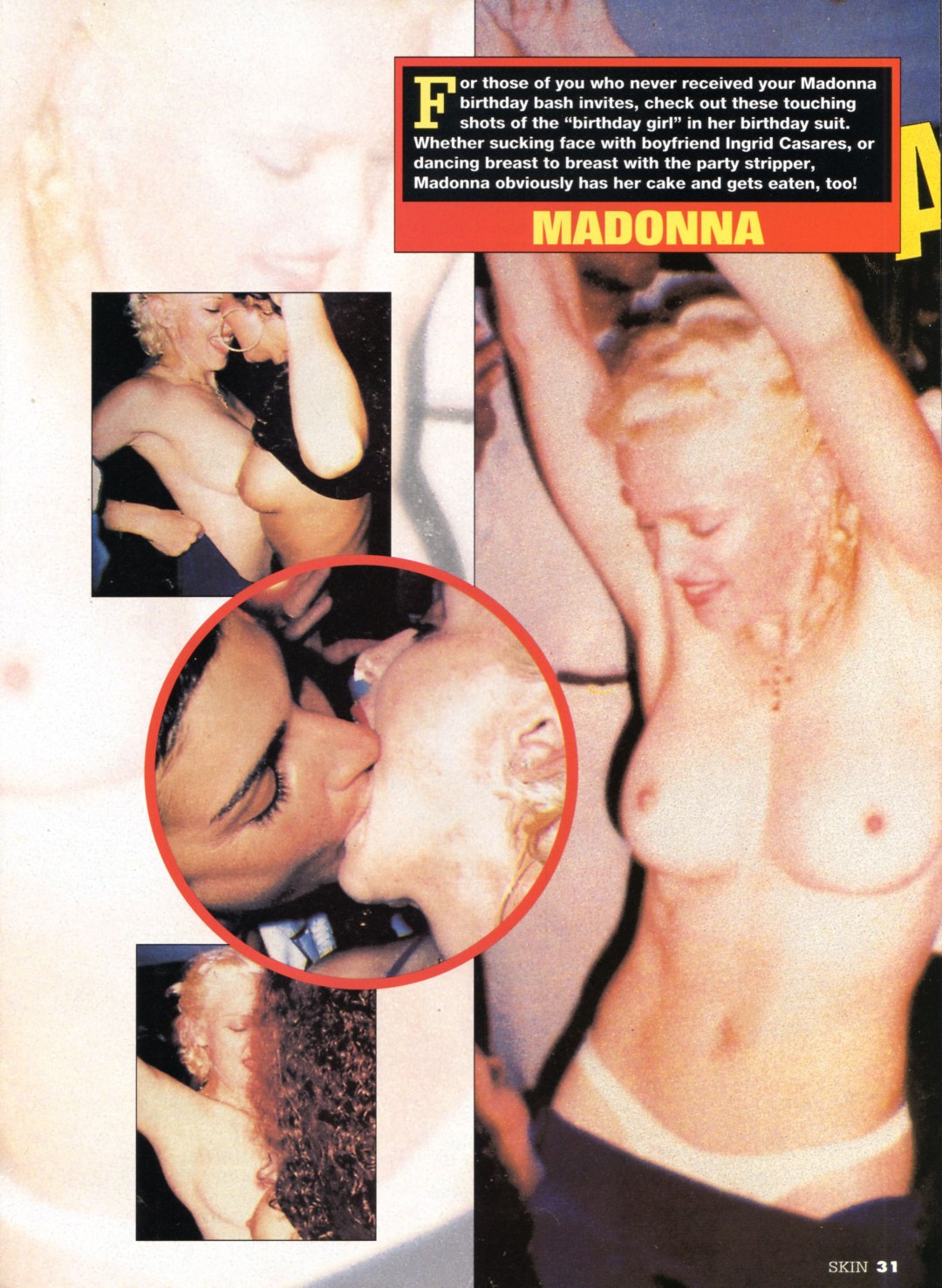 Stephen Maisel Naked Madonna 1992 Sexo