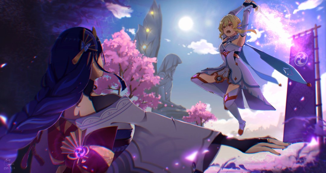 Sigun Raiden Genshin Impakt