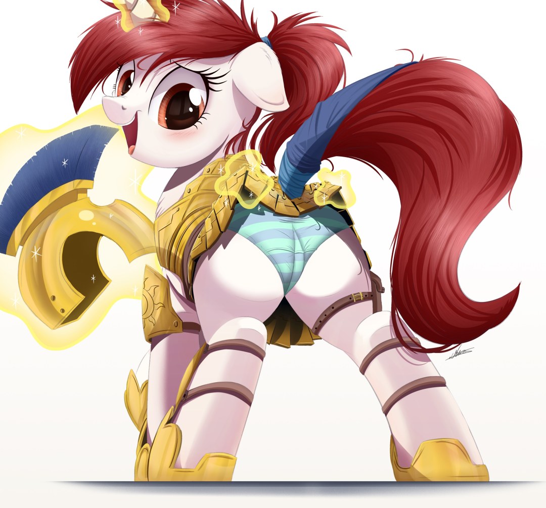 Mi pequeño pony hermosas nalgas