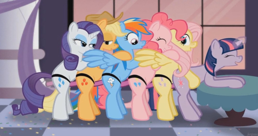 Pony desnudo de ponis wil