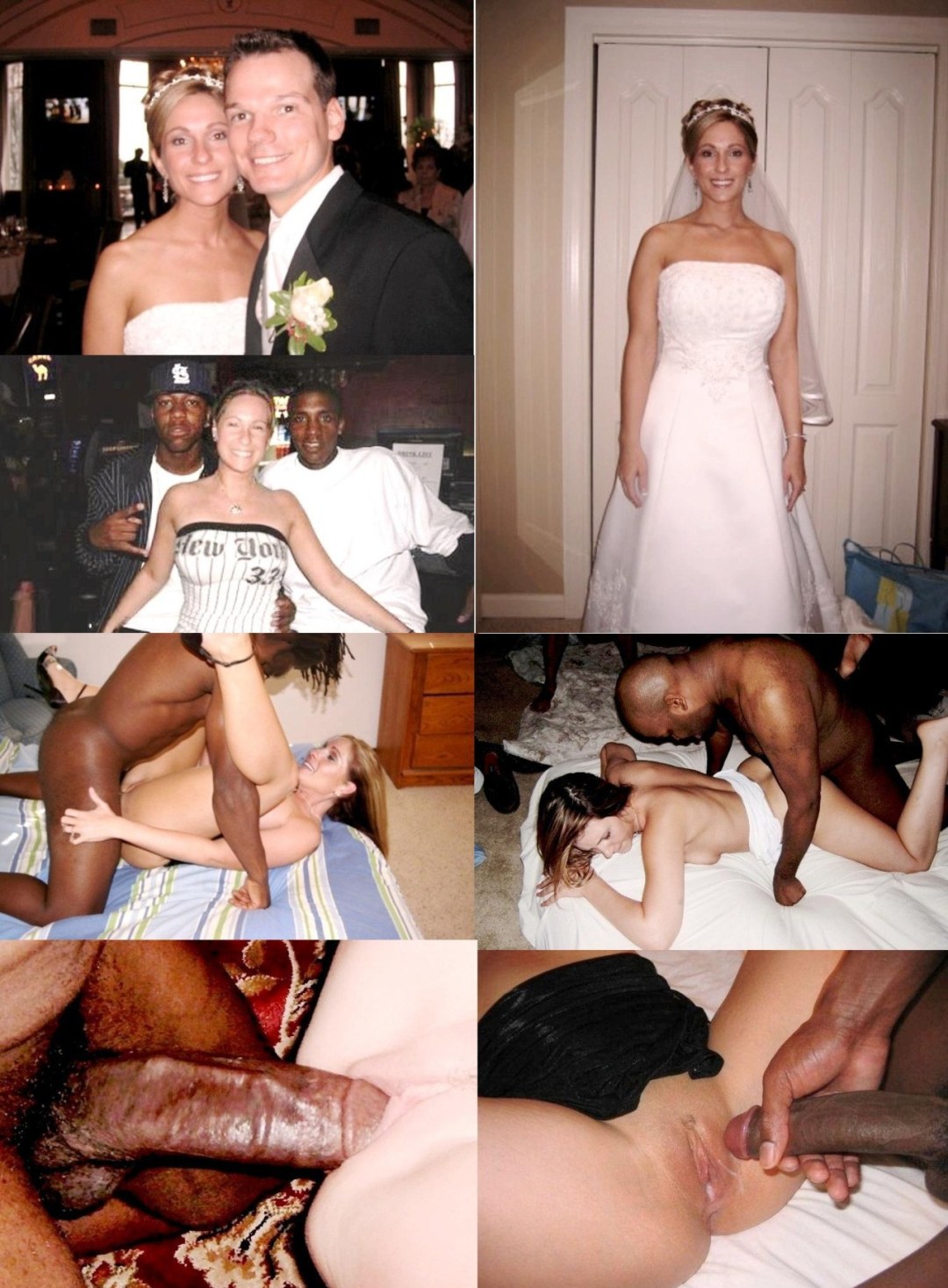 Traición aficionada en la boda