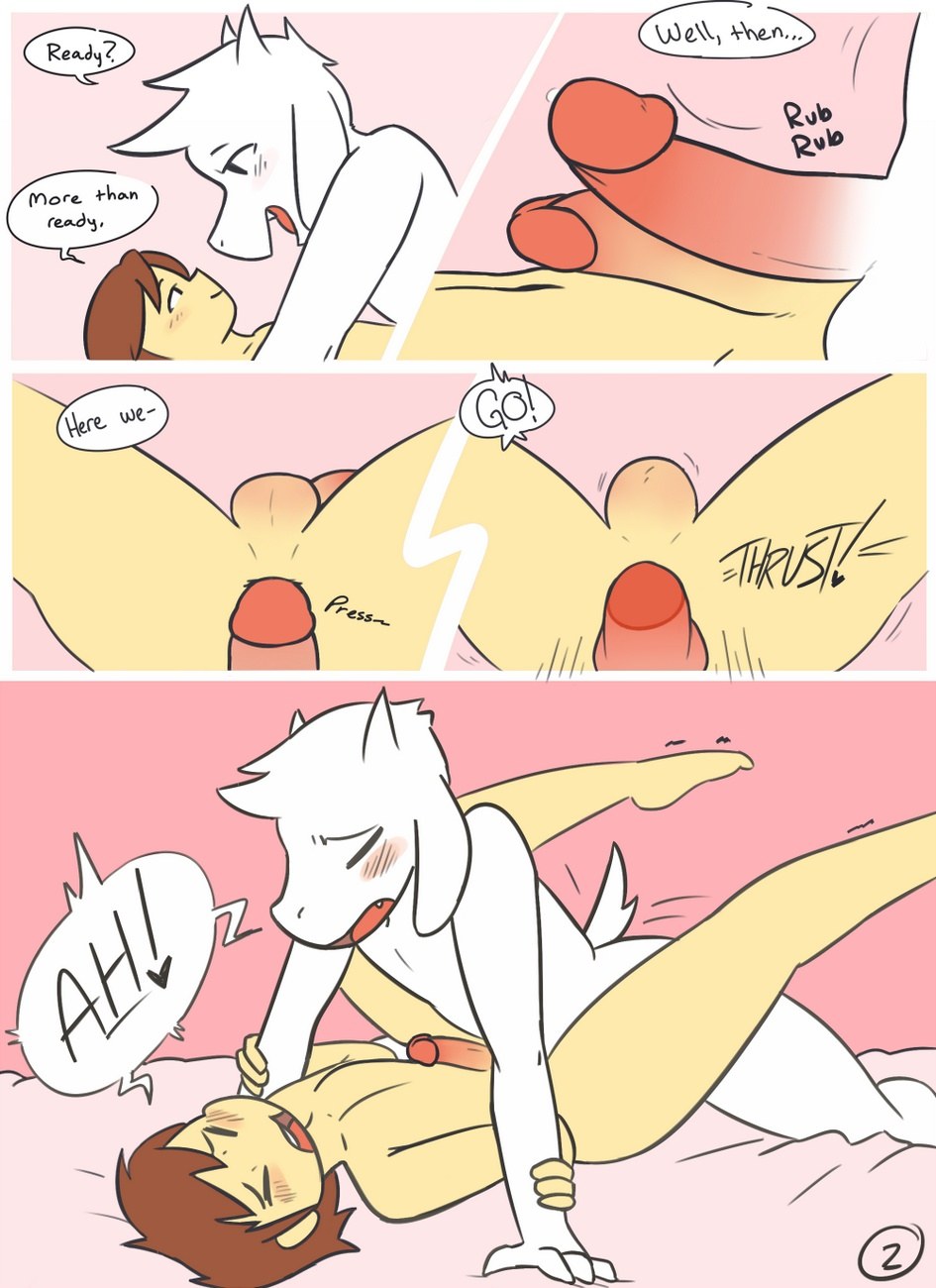 Undertale Regla 34 Frisk y Toriel