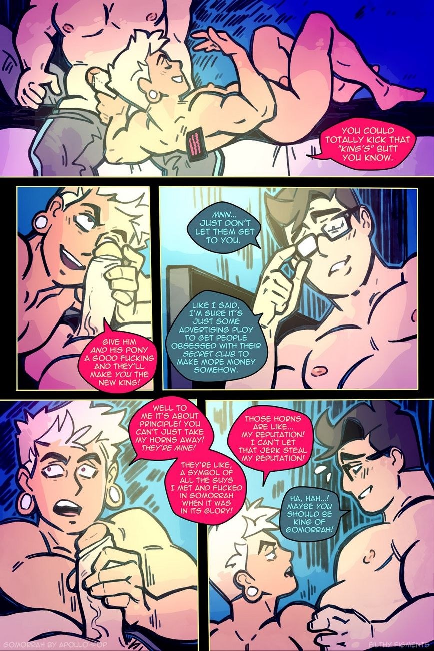 Gomorra Sex Gay Comics en ruso