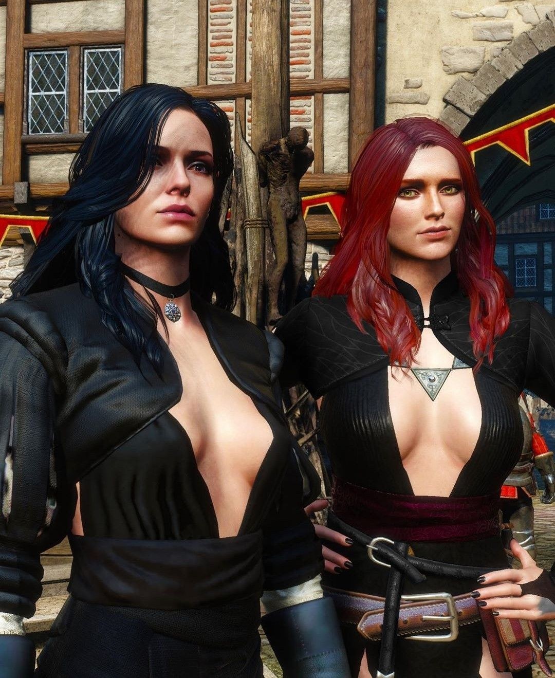 Triss Merigold con Enifer