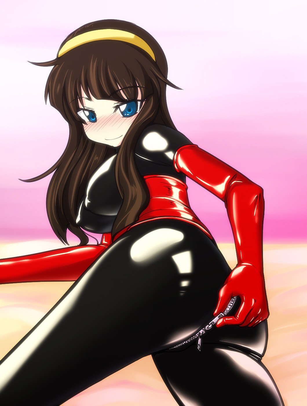 Látex de ajuste de anime