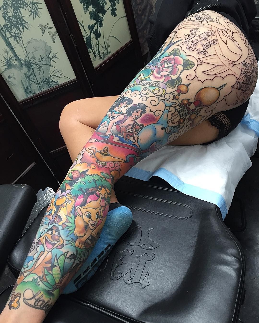 Sueños de tatuaje en la cadera