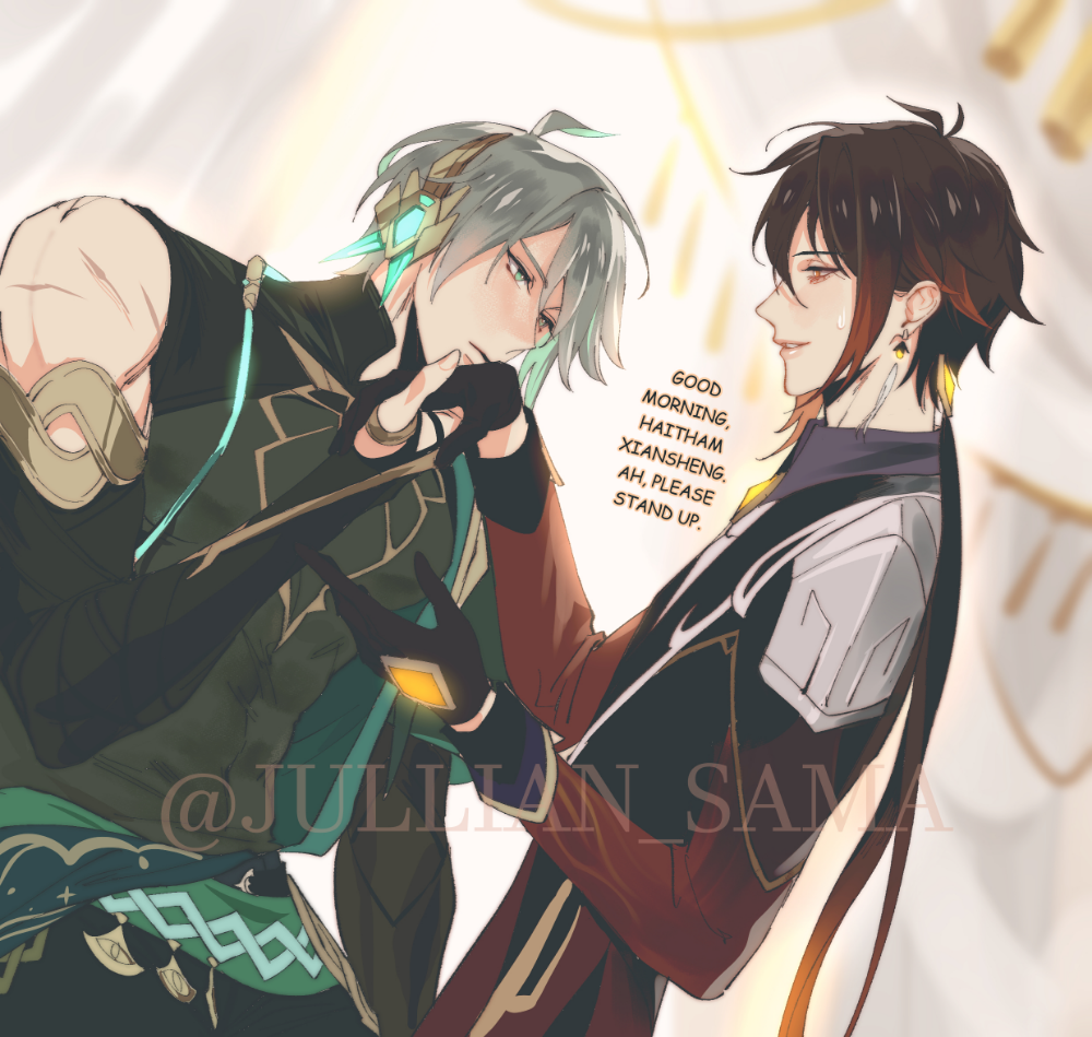 Kaveh y Al Haytam Genshin