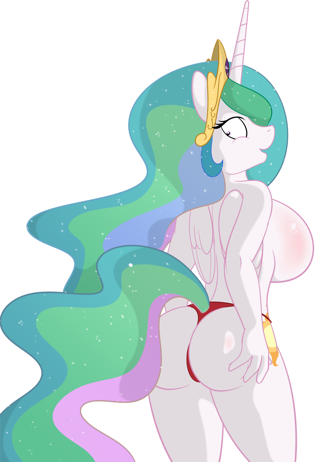 My Little Pony Princess Celestia desnuda