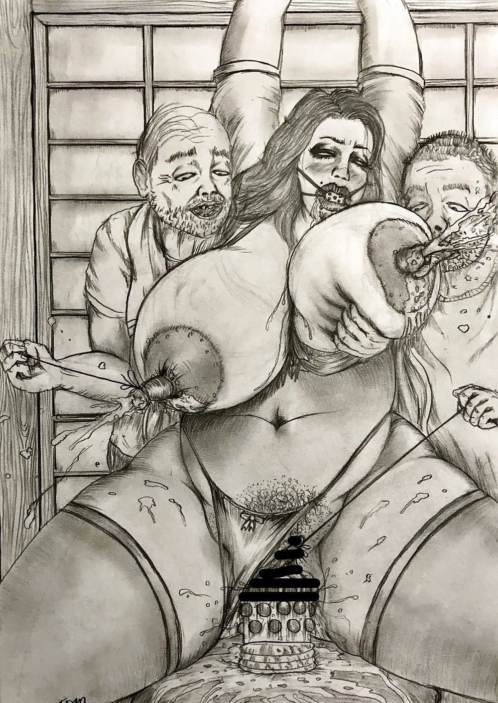 Comics anal interraciales