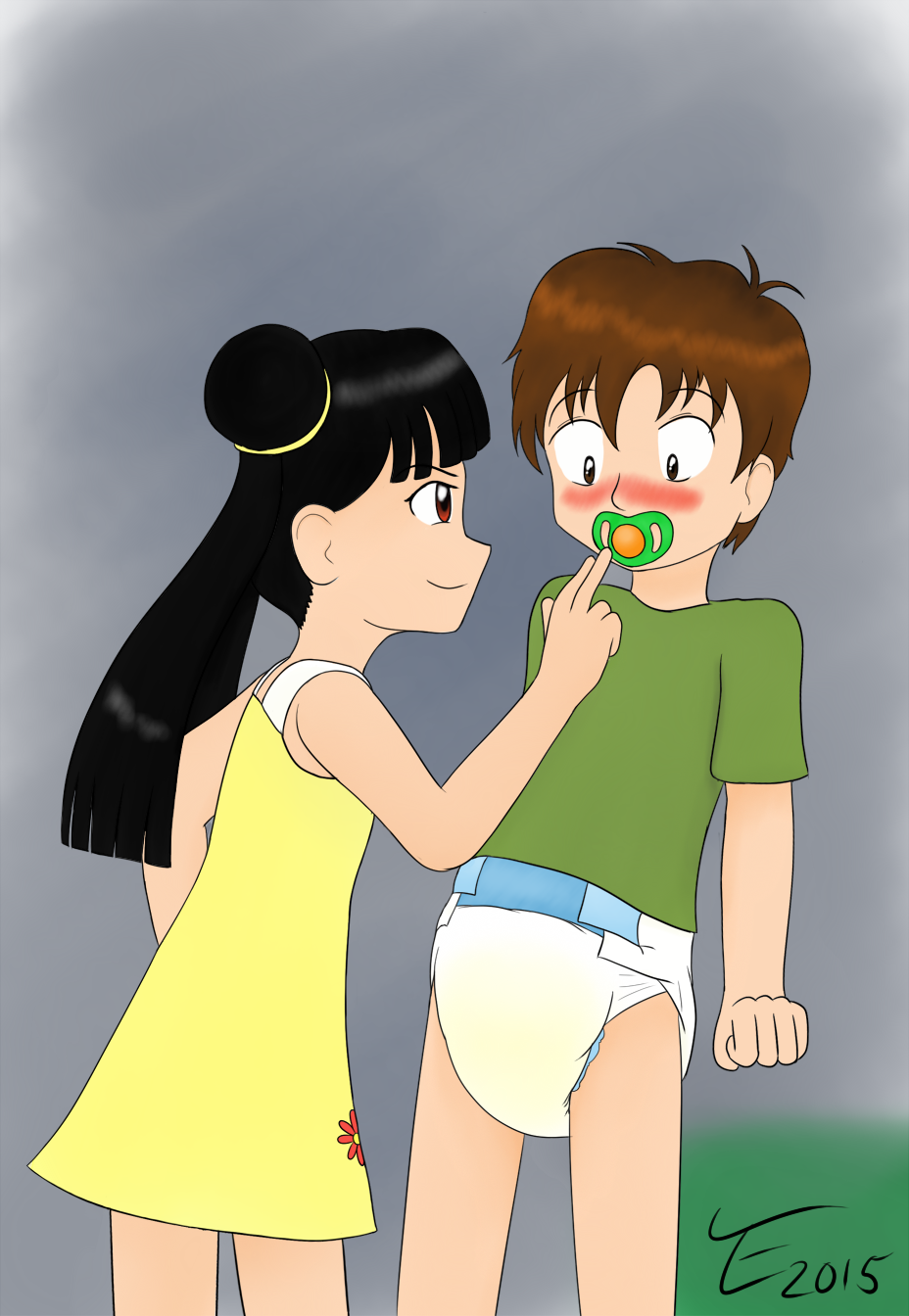 Pañal abdl con cerradura