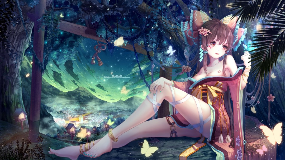 Hermoso arte de anime