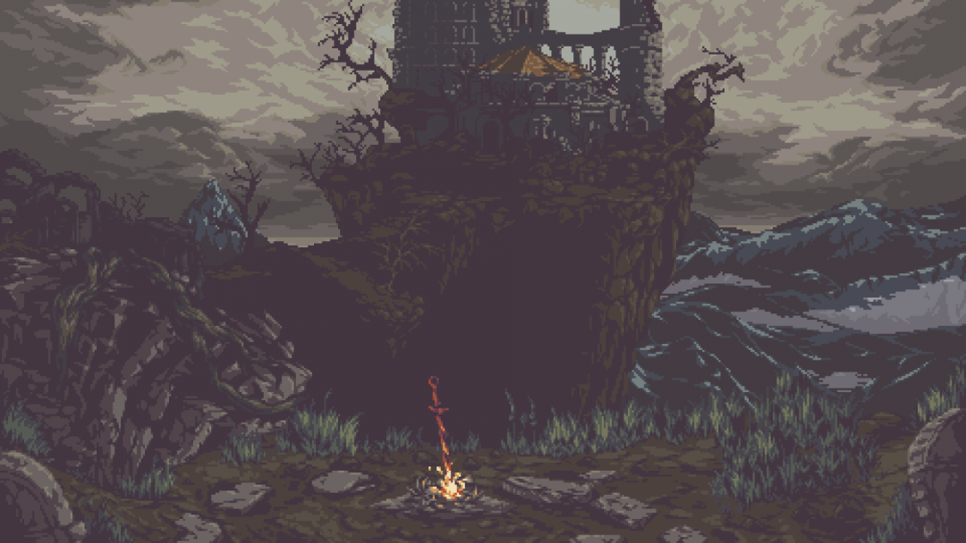 Dark Souls 1 Pixel Art