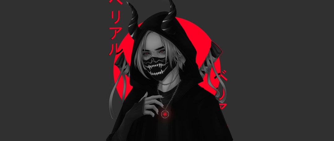 Anime Red Mask Gerl