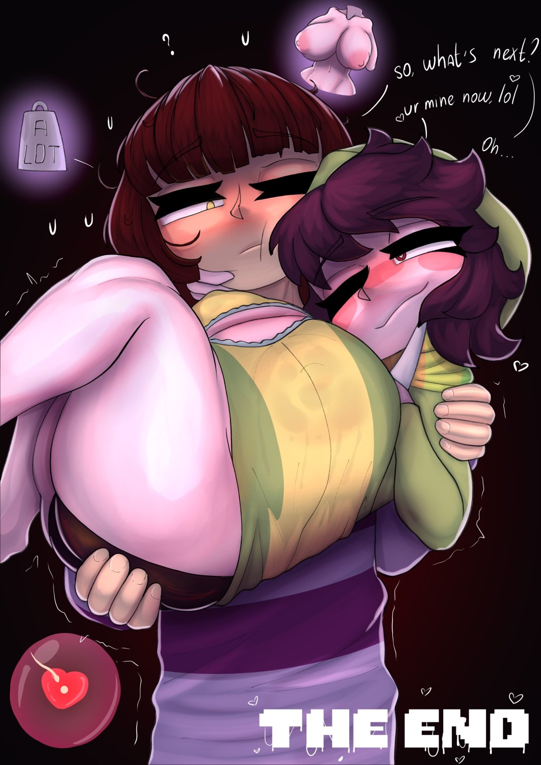 Anderma Chara y Frisk xxx