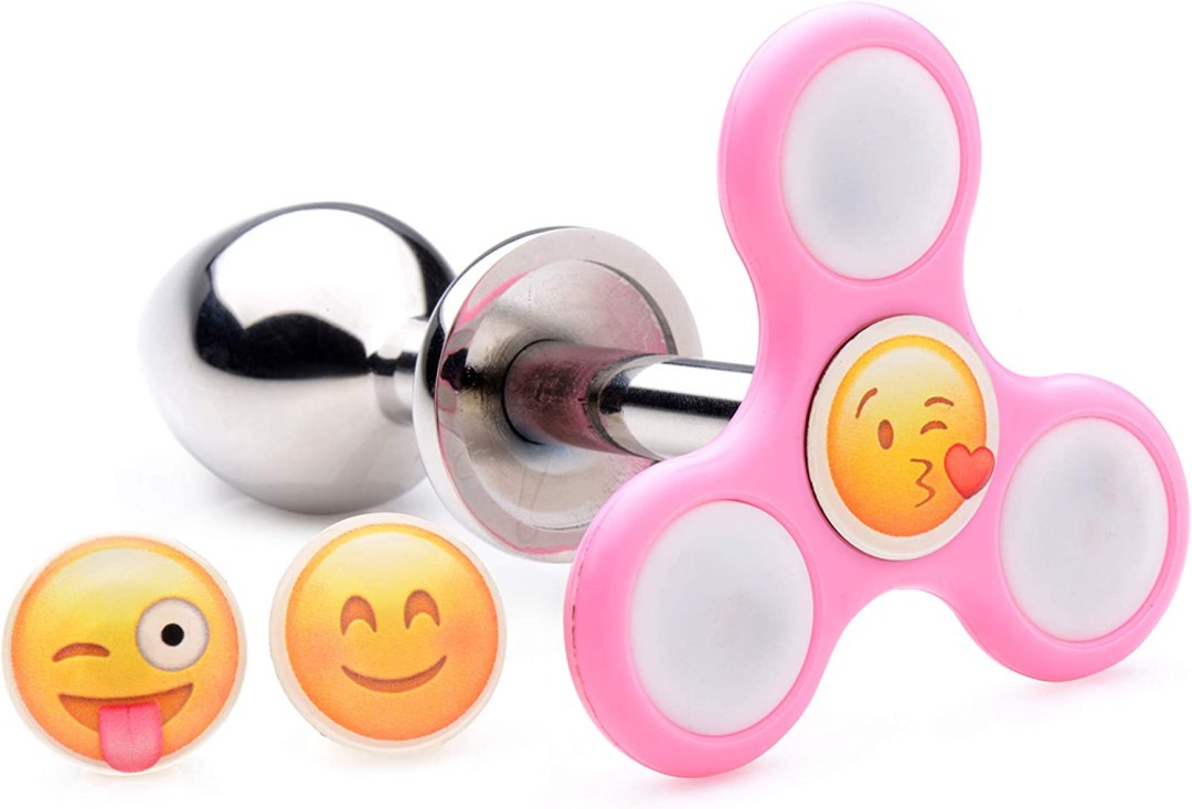 Corcho anal con spinner