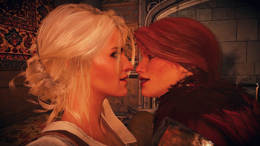 Beso de brillo y tsiri