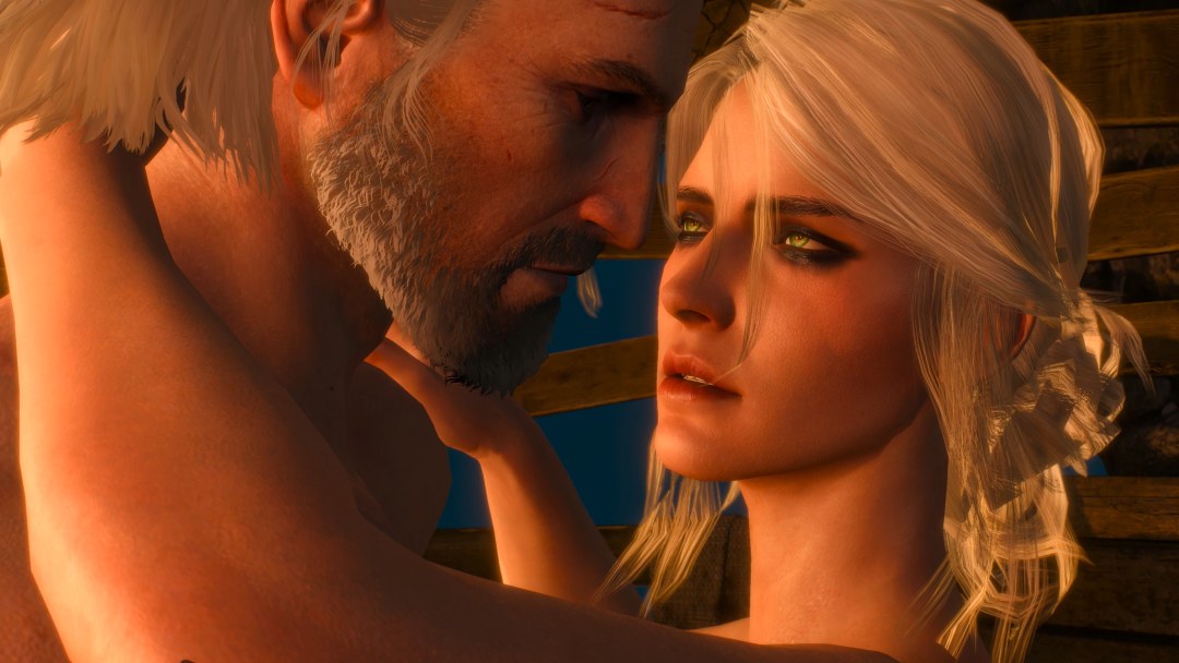 The Witcher 3 tsiri en el baño