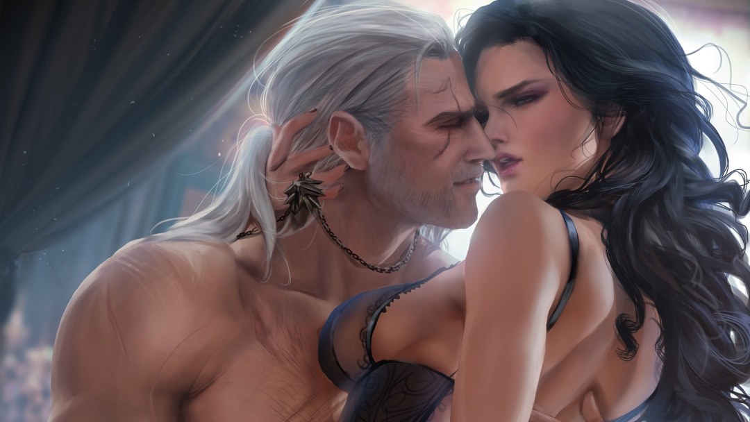 Geralt y Yennifer 18