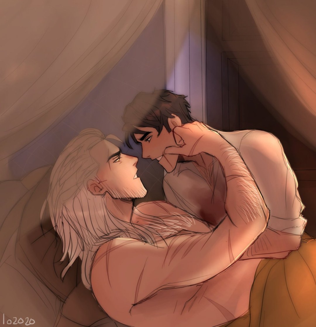 Geralt y Lutik Slash Art 18