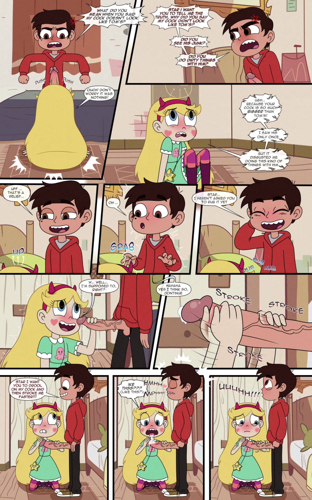 Comics Marco y Eclipse xxx