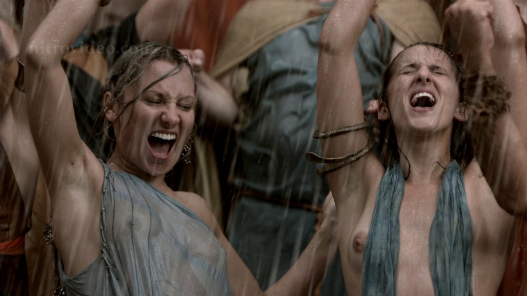 Lucy Lawless Spartak Sangre y arena desnuda