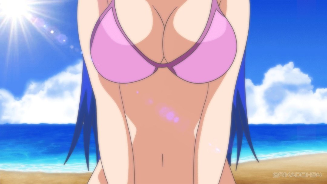 Escenas hentai en el bosque de la piel azul
