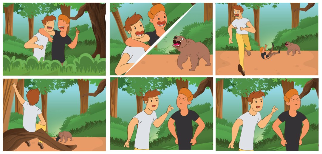 Tabla de pronombres de objetos