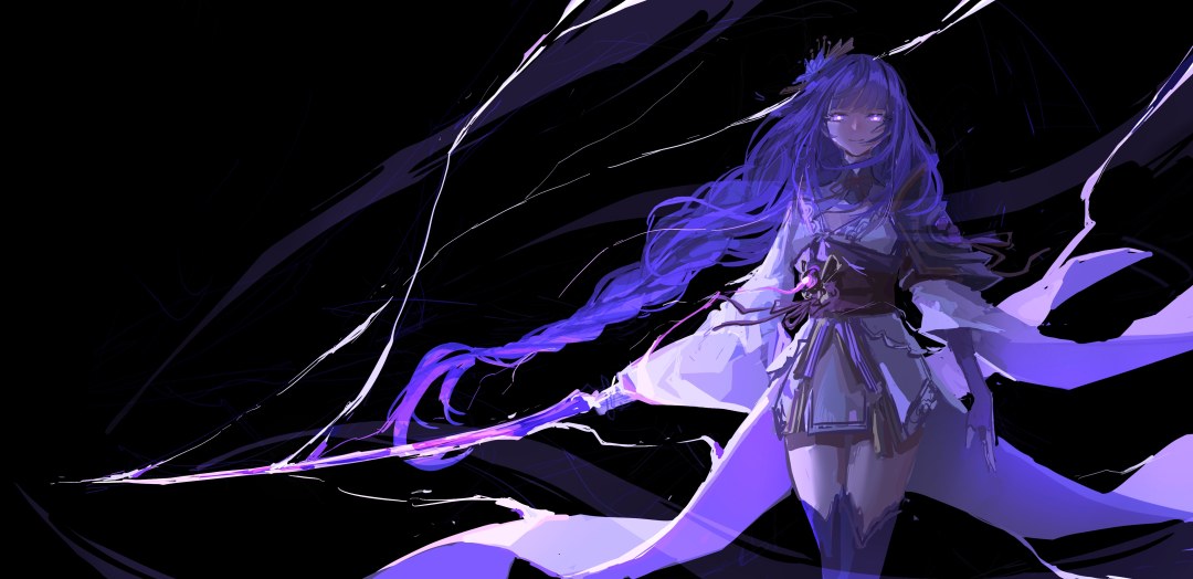 Arte de Raiden Genshin