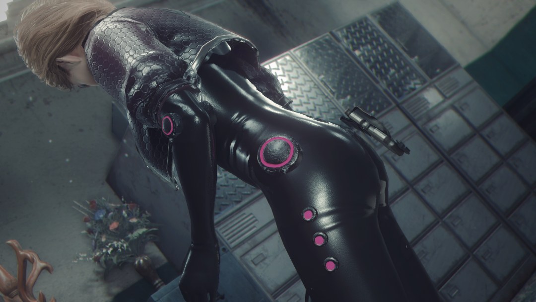 Resident Evil 2 Claire ropa látex