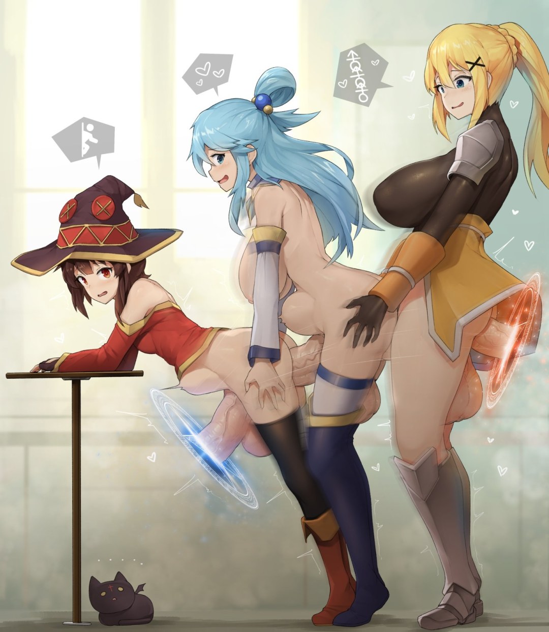 Konosuba Aqua Hentai Feet