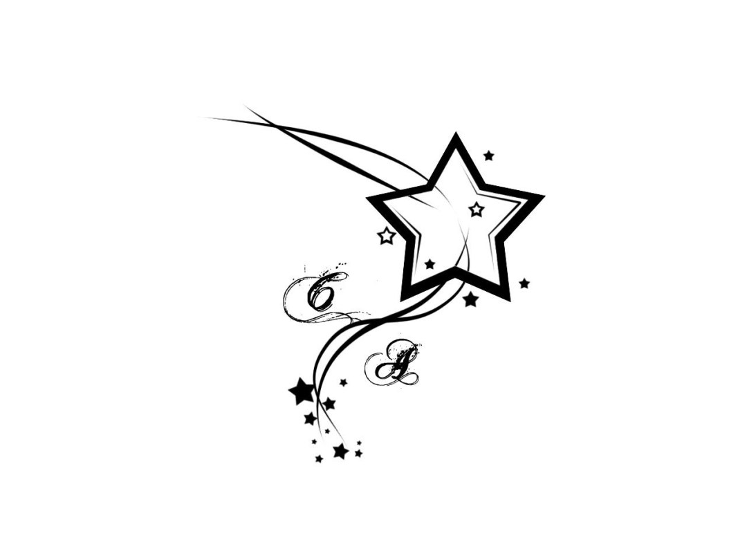 Bocetos de tatuaje estrellas