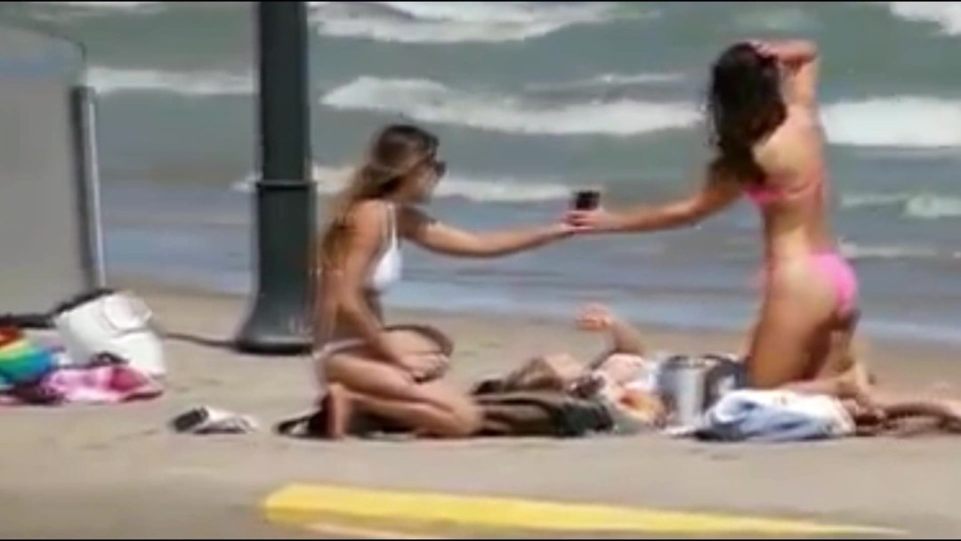 Amantes en el mar